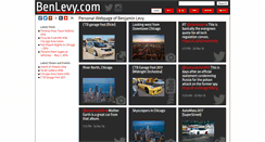 Desktop Screenshot of benlevy.com